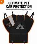 Premium Pet Car Seat Cover - Hammock Style