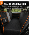 Premium Pet Car Seat Cover - Hammock Style