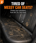 Premium Pet Car Seat Cover - Hammock Style
